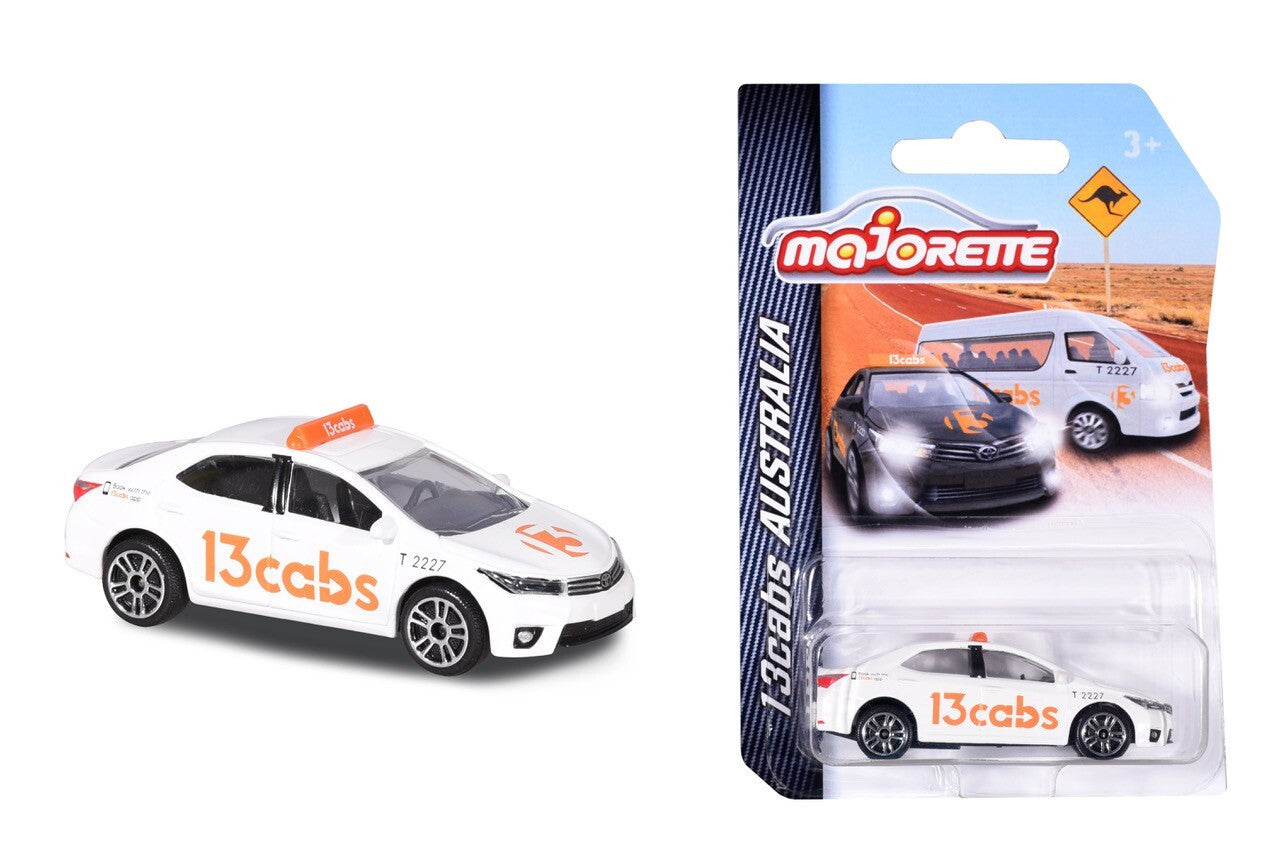 Majorette Toyota Corolla Altis 13Cabs White