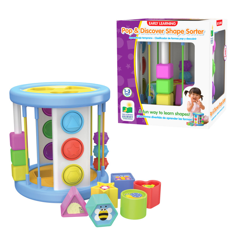 The Learning Journey - Pop and Discover Shape Sorter