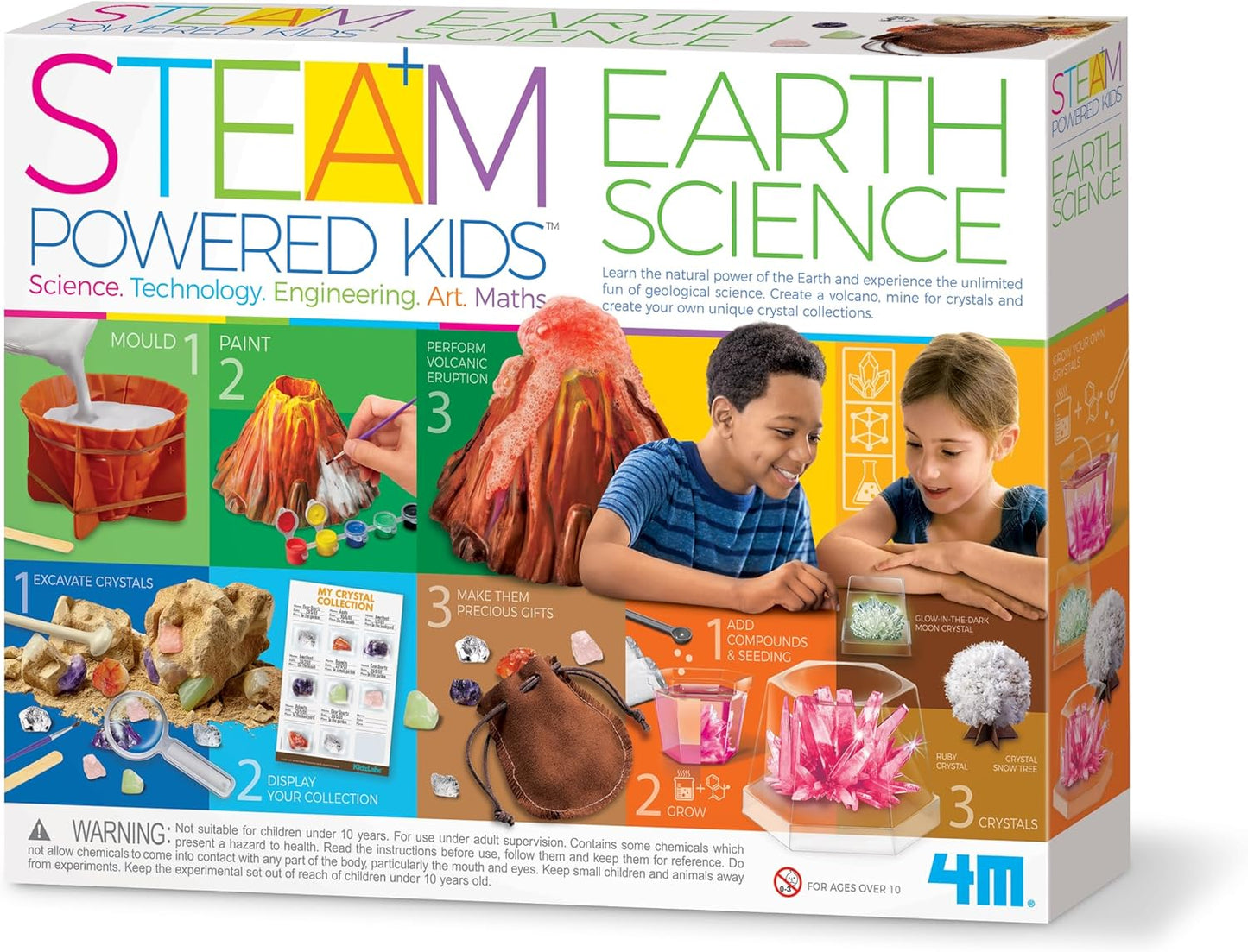 4M - Steam powered kids - Earth Science - Timbertime Toys