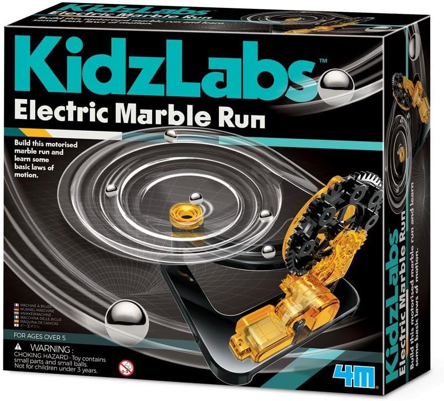 4M - KidzLabs - Electric Marble Run - Timbertime Toys
