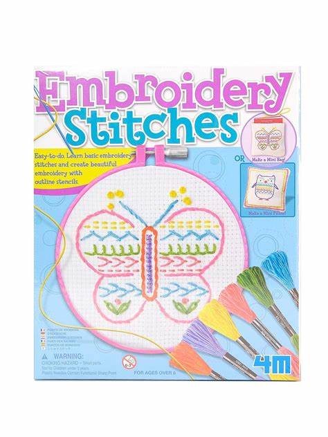 4M - Embroidery Stitch - Timbertime Toys