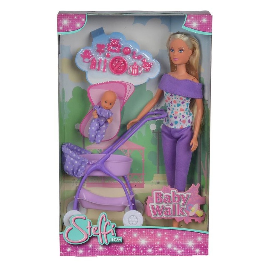 Steffi Love - Baby Walk Doll Playset