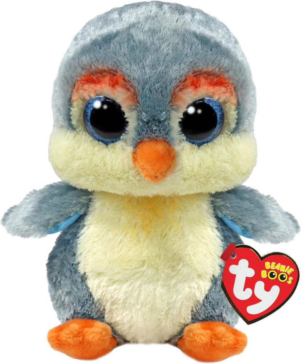 TY Beanie Boos Regular - Fisher the Grey Penguin