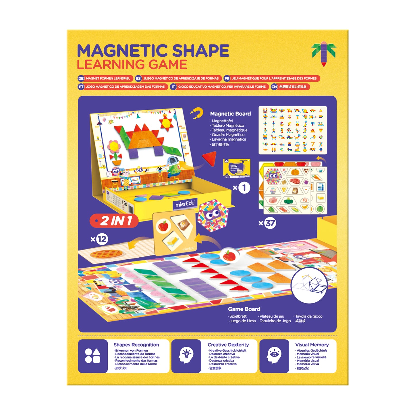 MierEdu - Magnetic Shape Learning Game