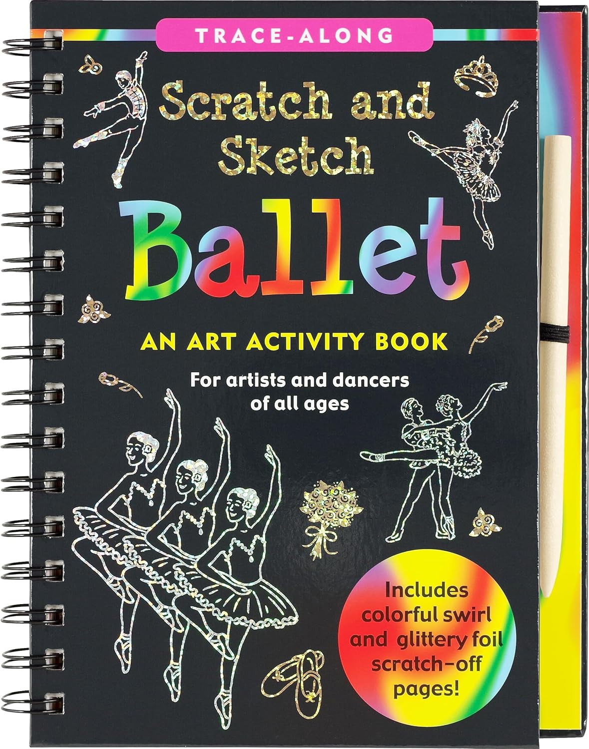 Peter Pauper - Scratch & Sketch - Ballet - Timbertime Toys
