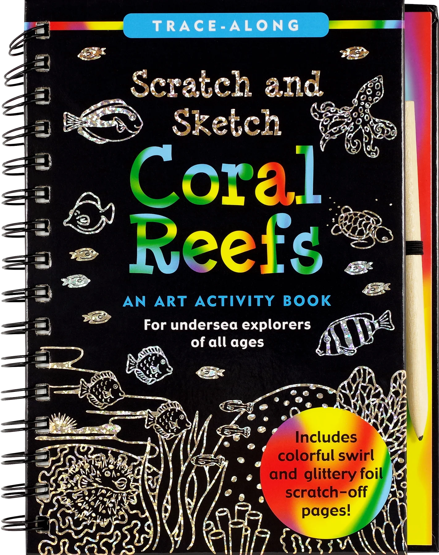 Peter Pauper - Scratch & Sketch - Coral Reef - Timbertime Toys