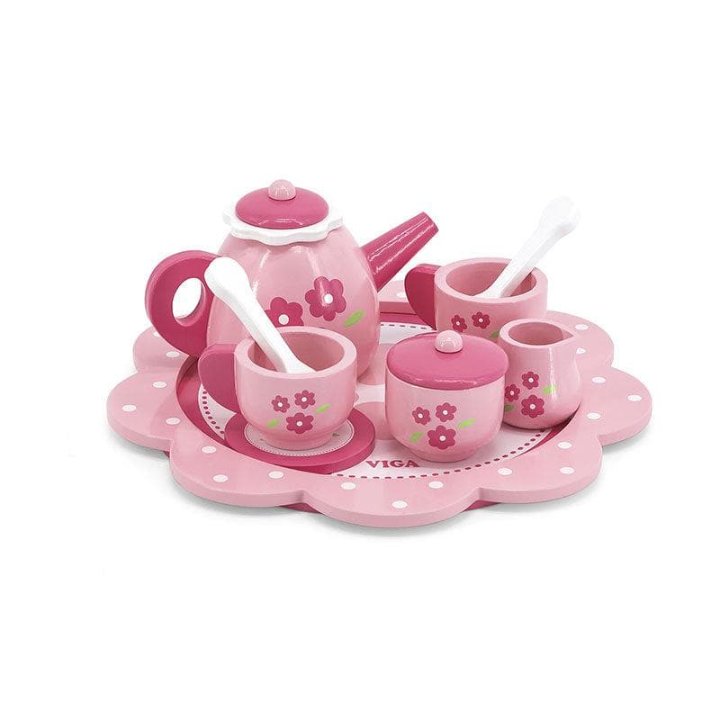 Viga - Wooden tea set - Timbertime Toys