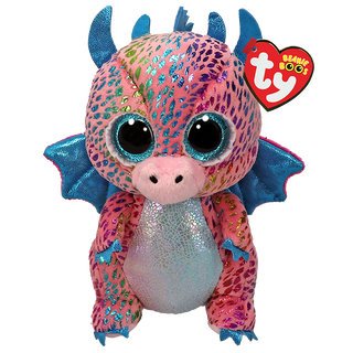 TY Beanie Boos Regular - Flint the Purple Dragon