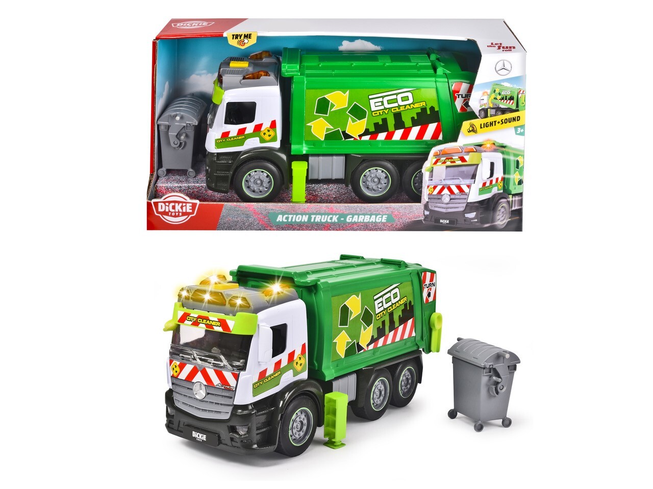 Dickie Toys - Garbage Truck