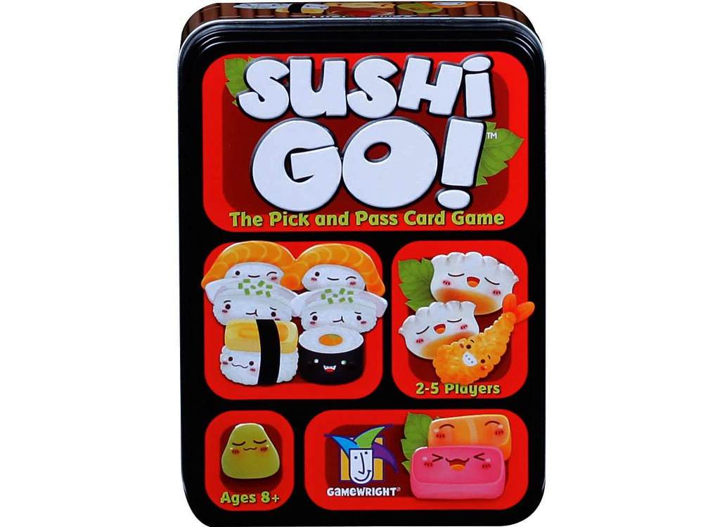 Gamewright - Sushi Go, Card Game in a tin