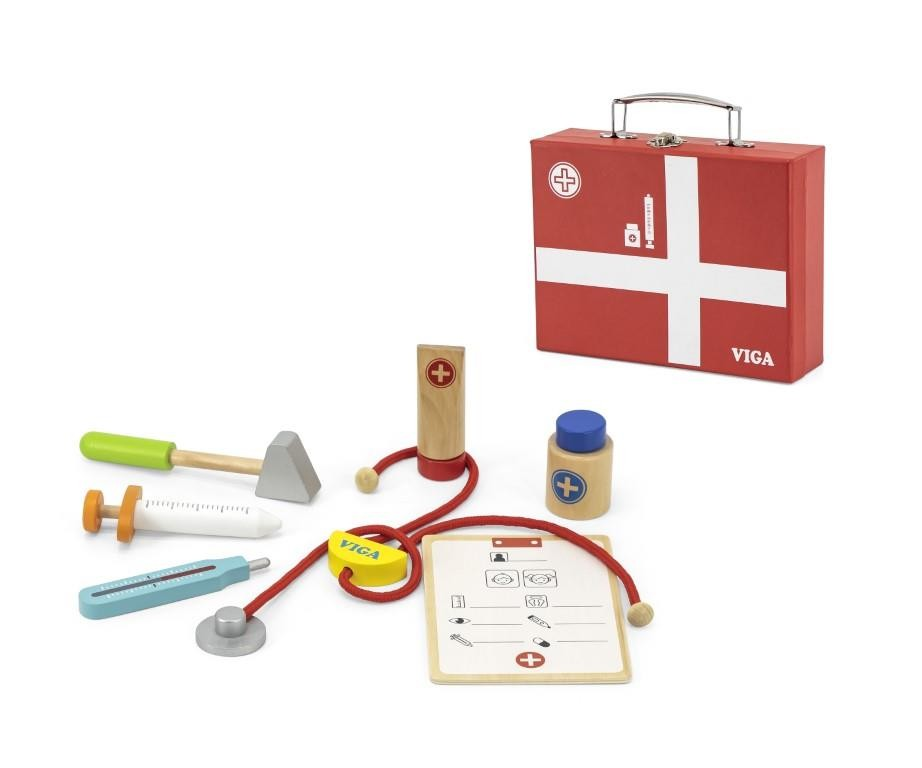 Viga - Wooden Medical Kit