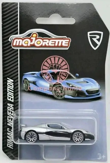 Majorette Van Rimac Nevera Edition - Silver Diecast Toy Vehicle