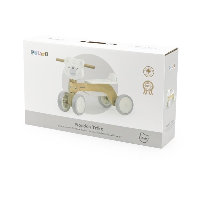 PolarB - Wooden Trike - Polar Bear