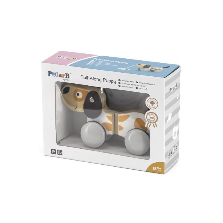 PolarB - Pull-A-Long Puppy - Timbertime Toys