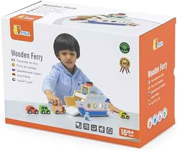 Viga - Wooden Ferry - Timbertime Toys