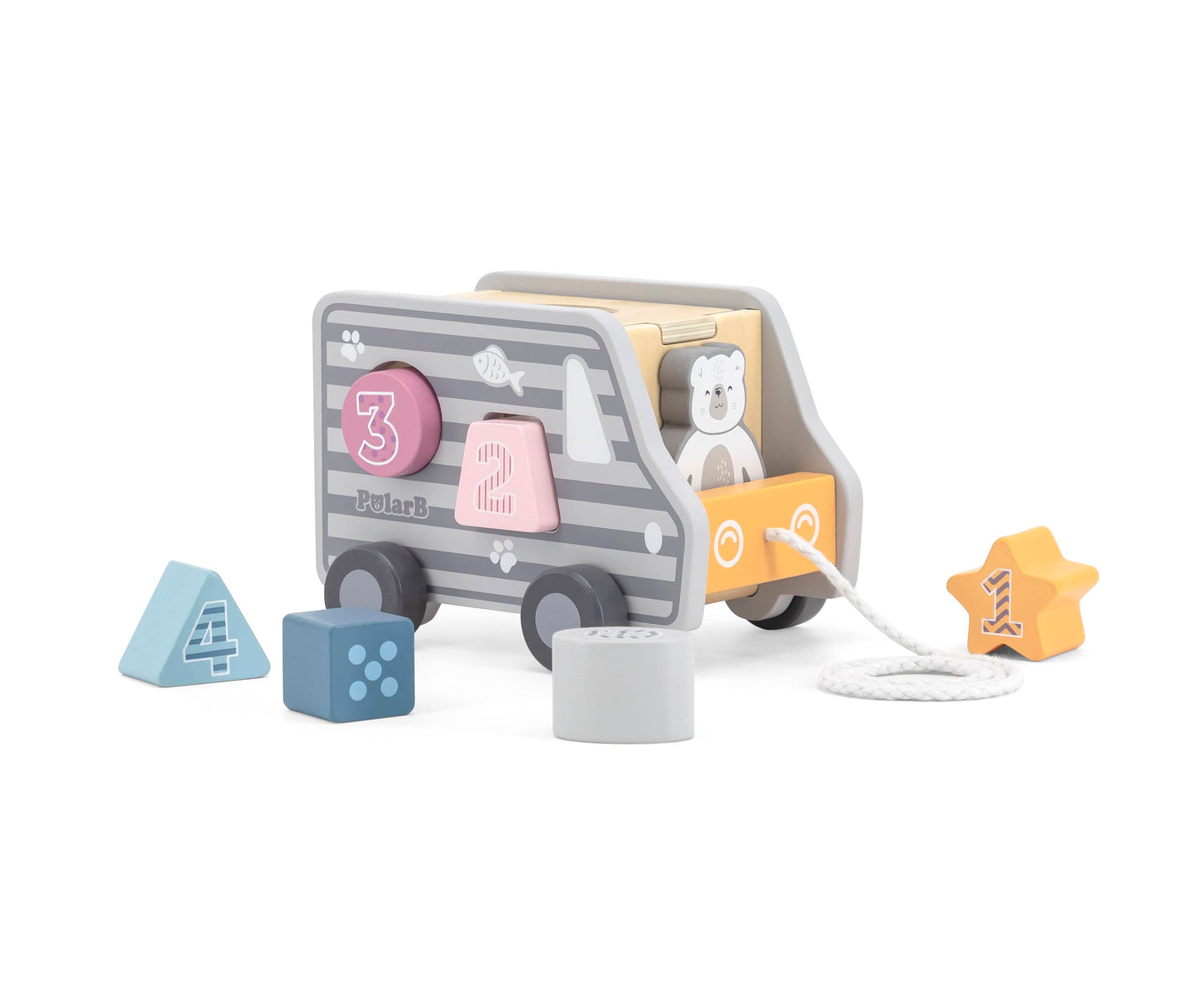 PolarB - Wooden Shape Sorter Truck