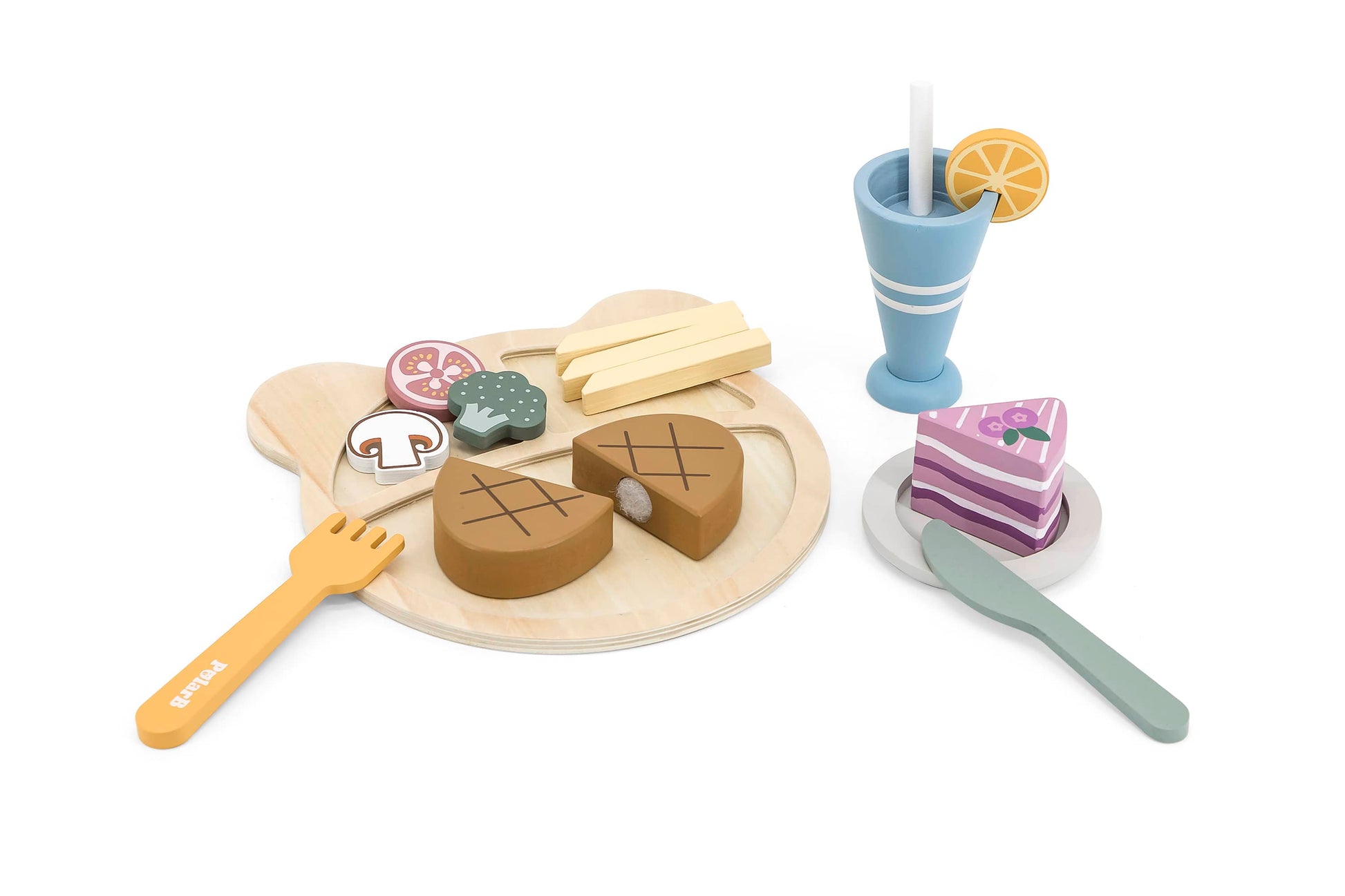 PolarB - Wooden Lunch Set - Timbertime Toys