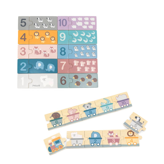 PolarB - Number Puzzles - Timbertime Toys