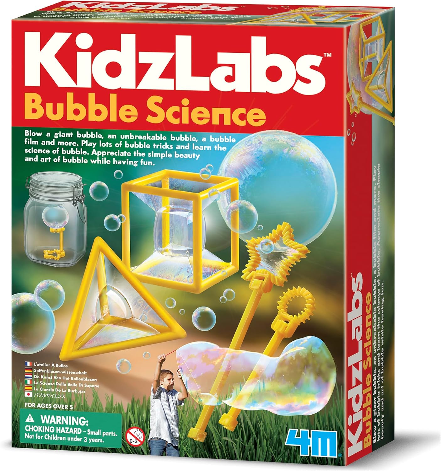 4M - KidzLabs - Bubble Science - Timbertime Toys