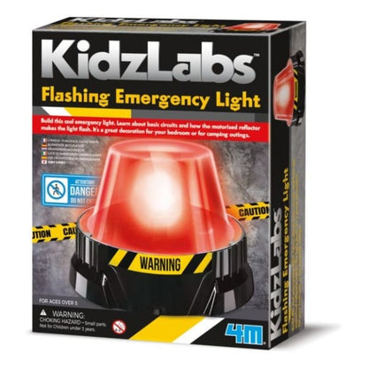 4M - KidzLabs - Flashing Emergency Light - Timbertime Toys