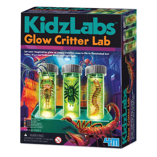 4M - KidzLabs - Glow Critter Lab - Timbertime Toys