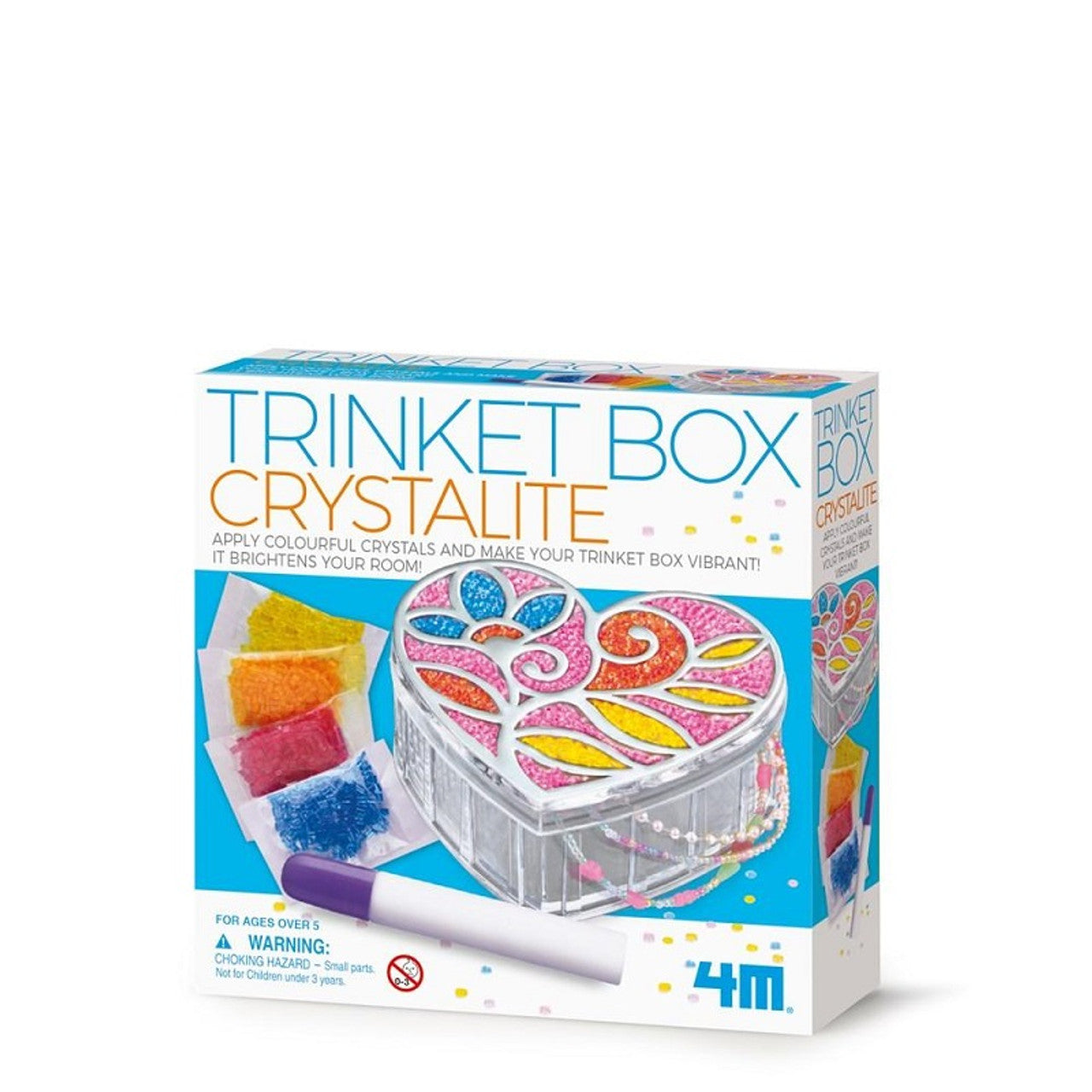 4M - Crystalite Trinket Box - Timbertime Toys