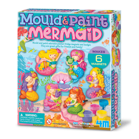 4M - Mould and Paint Mermaids - Timbertime Toys