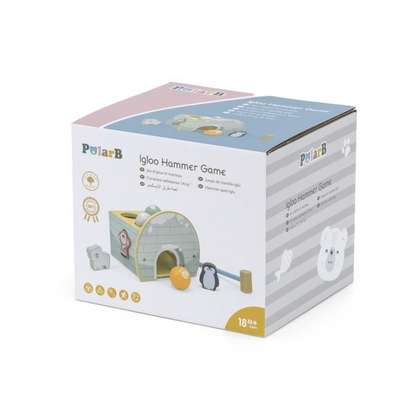 PolarB - Igloo Hammer Game - Timbertime Toys