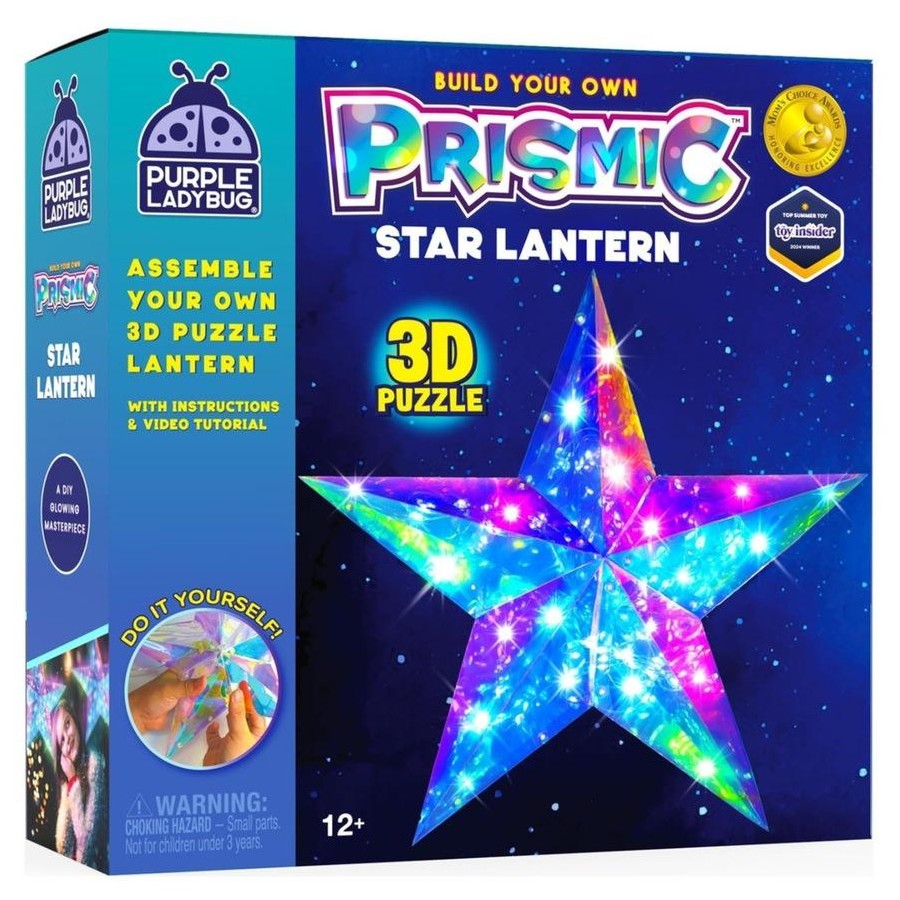 Purple Ladybug - Build your own Prismic Star Lantern