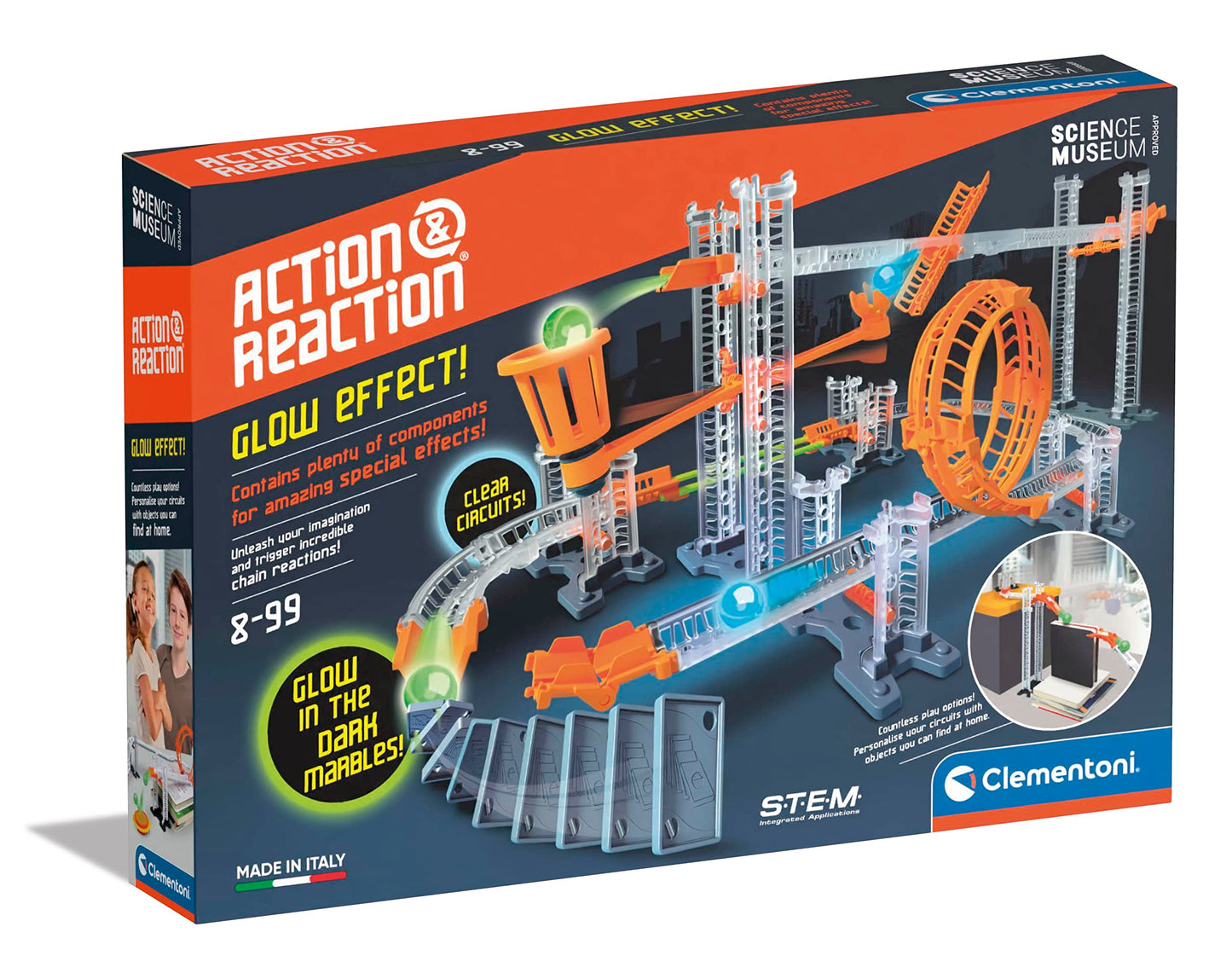 Clemontoni - Action and Reaction - Glow Effect - Timbertime Toys