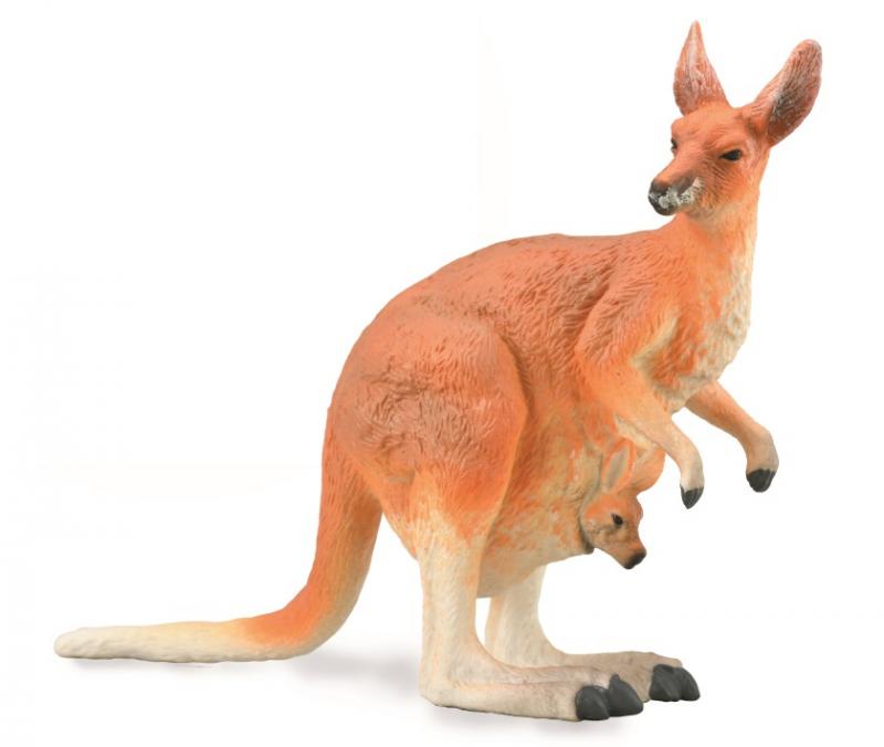 CollectA - Red Kangaroo female with Joey