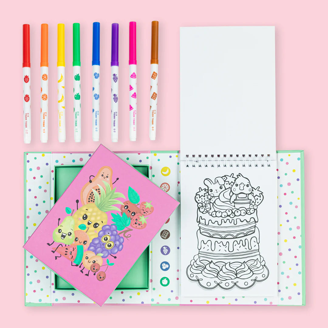 Tiger Tribe - Colouring Set - Fruity Cutie