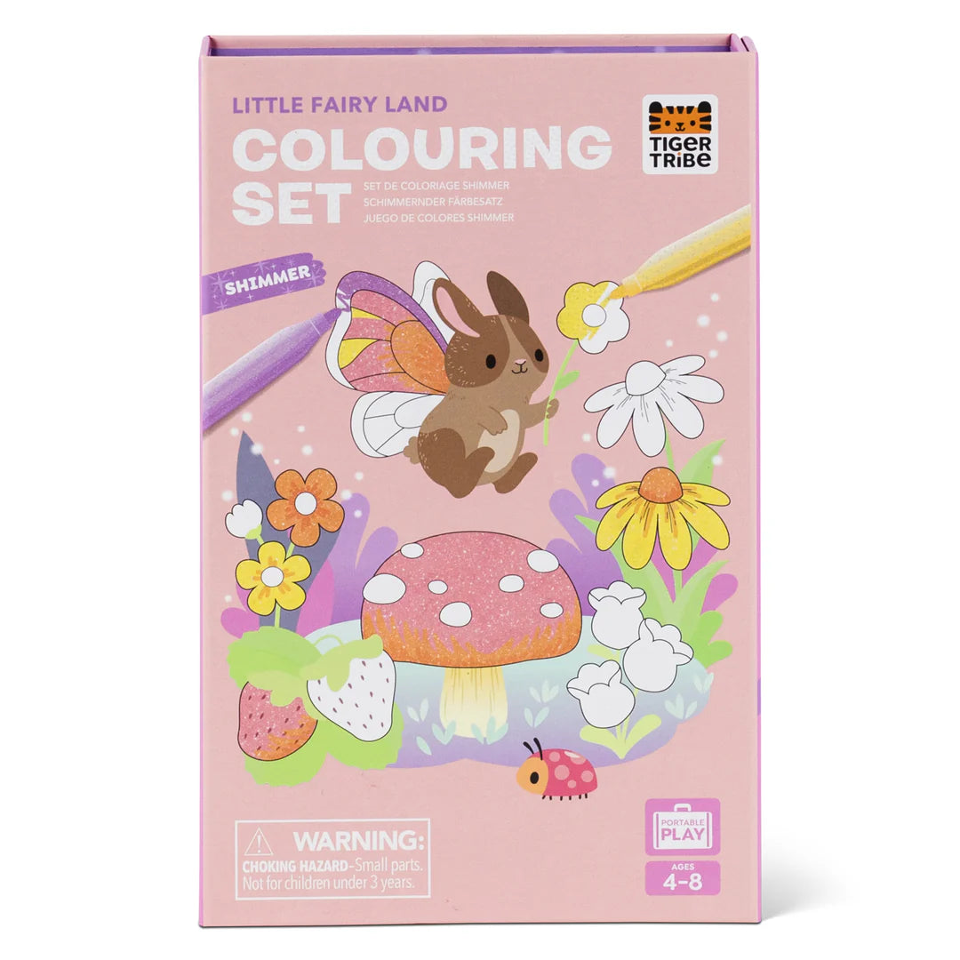 Tiger Tribe - Colouring Set - Little Fairy Land