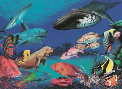 Blue Opal - Wild Australia - Beneath The Ocean 200 Piece - Timbertime Toys