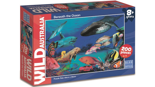 Blue Opal - Wild Australia - Beneath The Ocean 200 Piece - Timbertime Toys