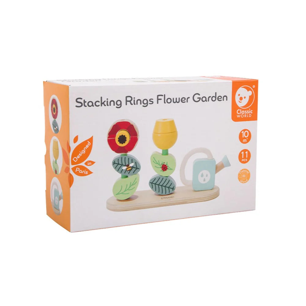 Classic World - Stacking rings flower garden