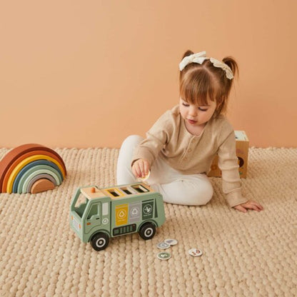 Zookabee - Wooden Garbage Sorting Truck
