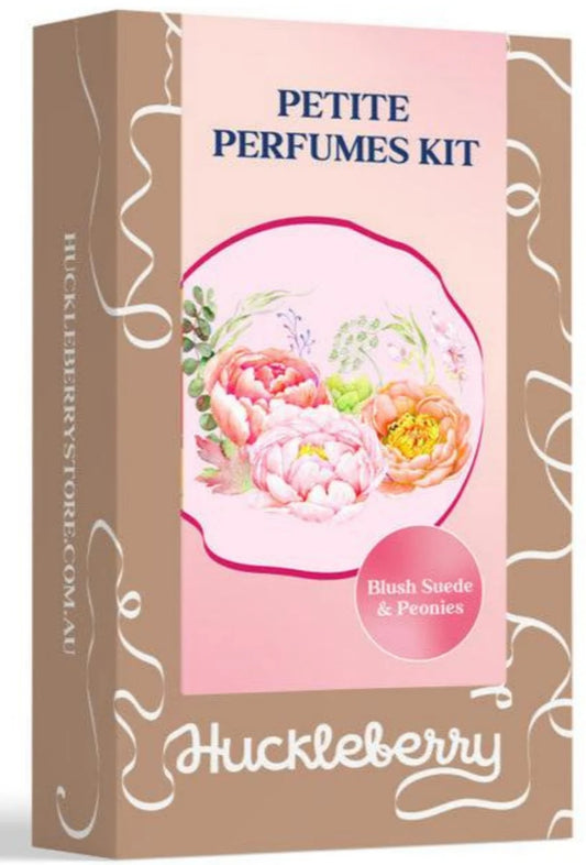 Huckleberry - Petite Perfumes Kit - Blush suede and peonies - Timbertime Toys