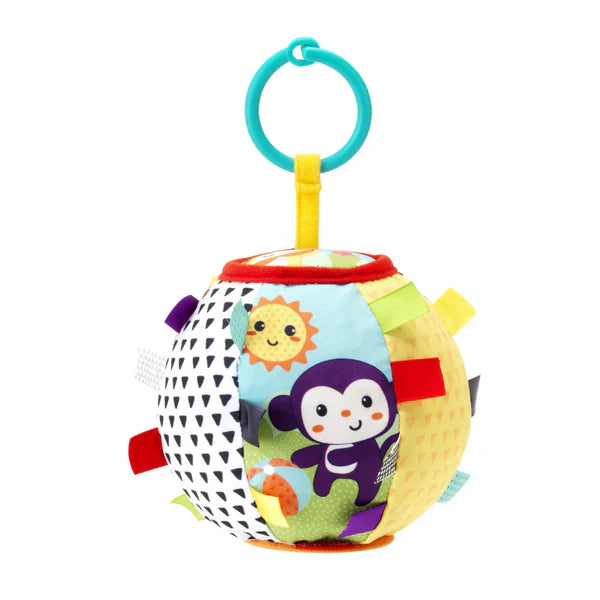 Infantino - Ribbon And Chime Ball - Timbertime Toys
