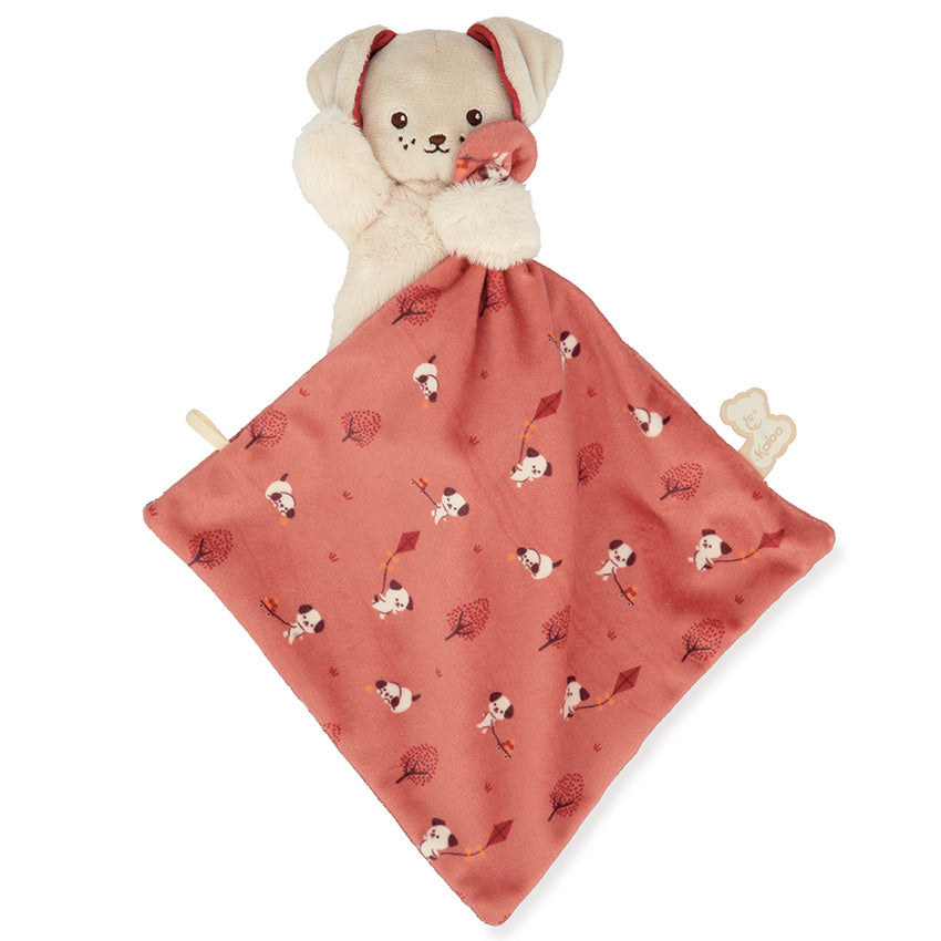 Kaloo - Carre Doudou Dog Brick - Comforter