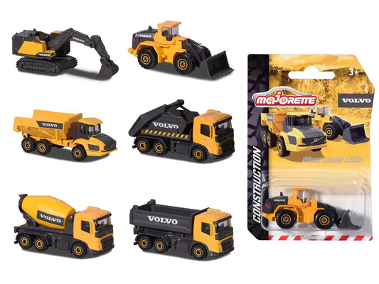 Majorette Volvo Construction Vehicles