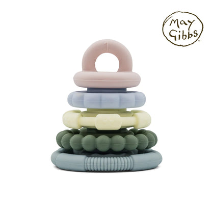 May Gibbs Silicon Stacker and Teether Set