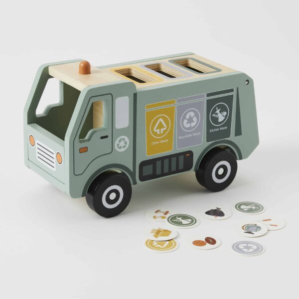 Zookabee - Wooden Garbage Sorting Truck