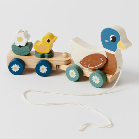 Zookabee - Wooden Duck Train Set