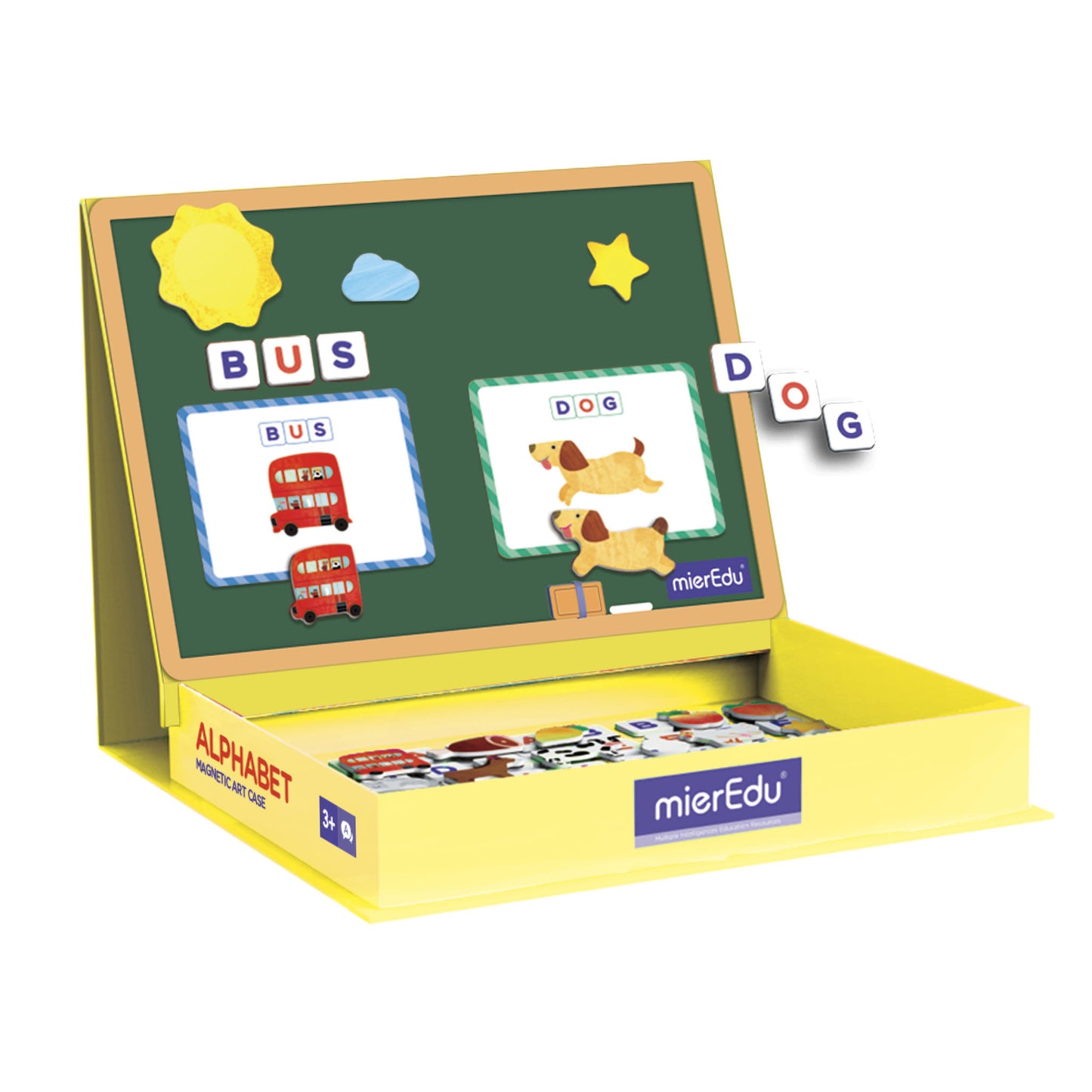 MierEdu- Magnetic Art Case - Alphabet