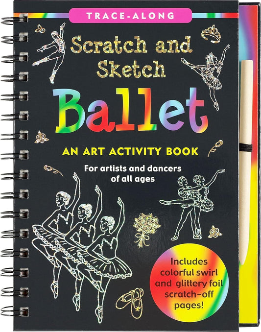 Peter Pauper - Scratch & Sketch - Ballet - Timbertime Toys