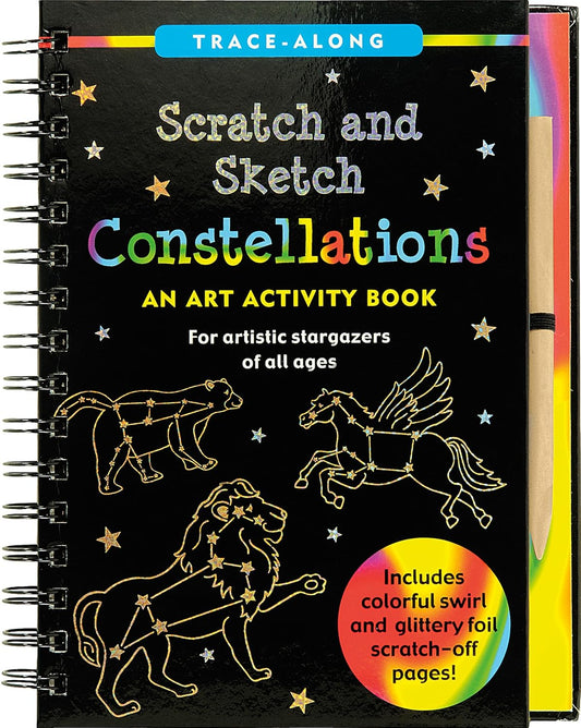 Peter Pauper - Scratch & Sketch - Constellations - Timbertime Toys