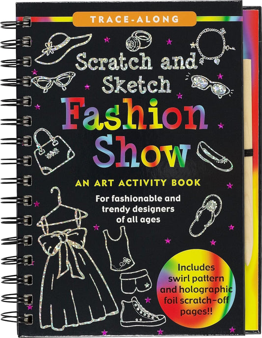 Peter Pauper - Scratch & Sketch - Fashion Show - Timbertime Toys