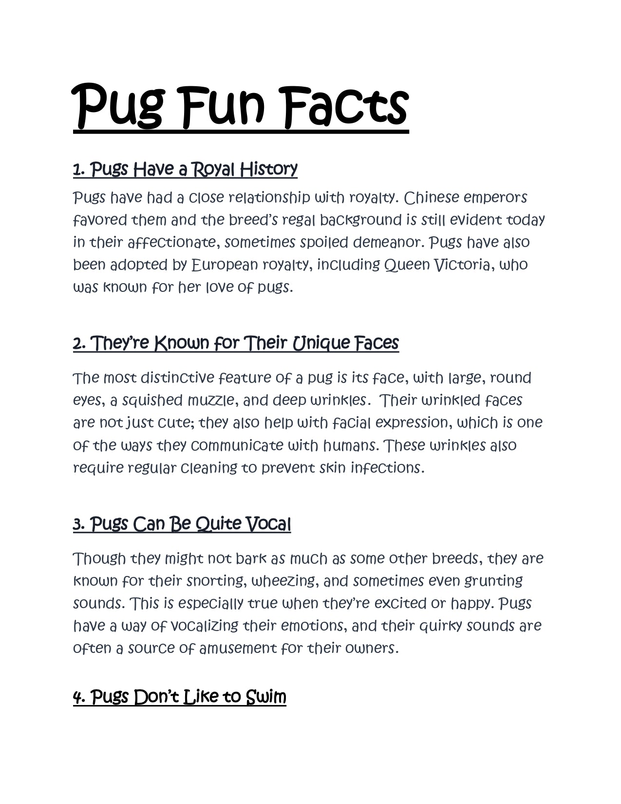 Sleepy Tails - Pug - Sleeping