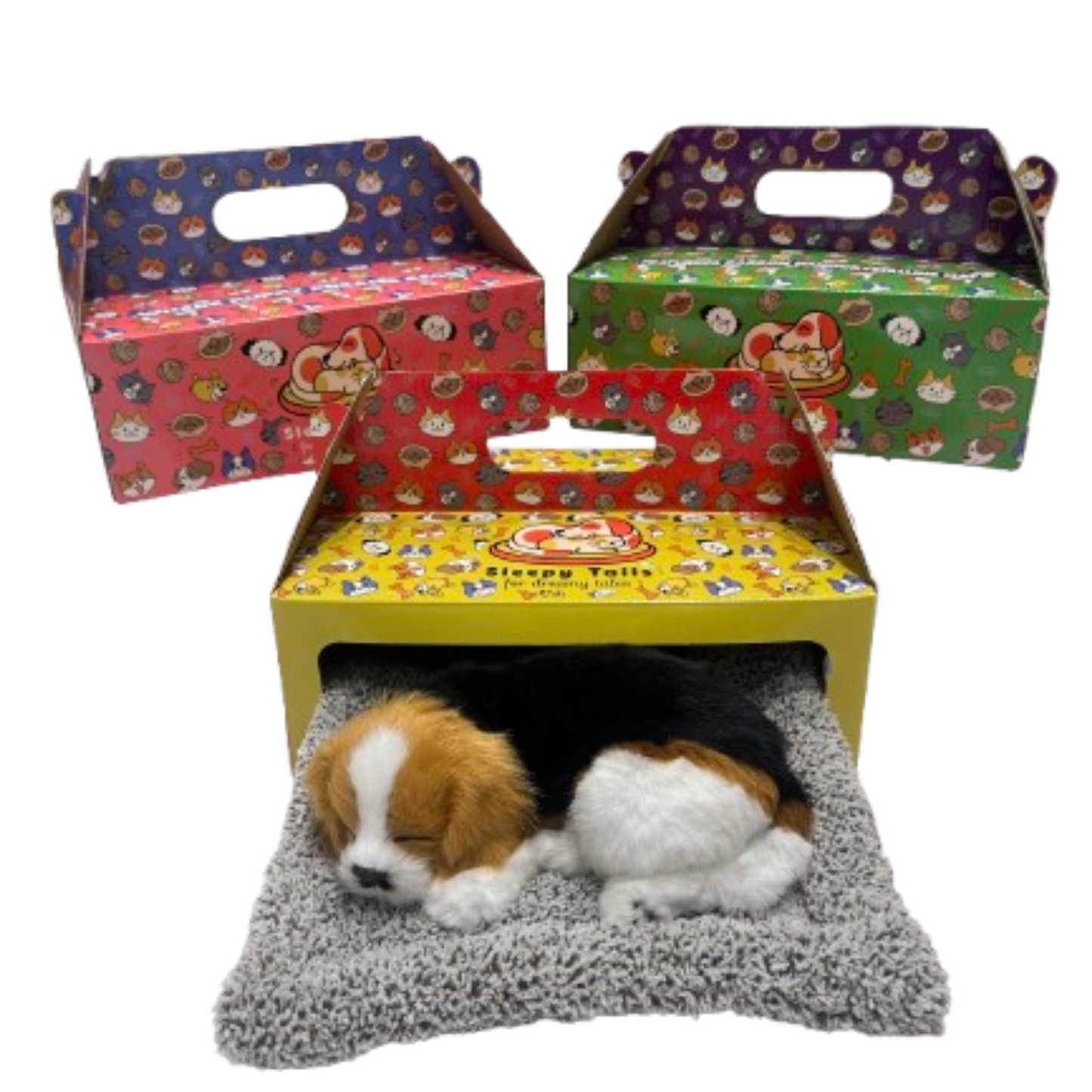 Sleepy Tails - Beagle - Sleeping